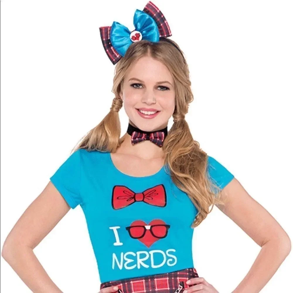 Geek Chic Girls Nerd Costume